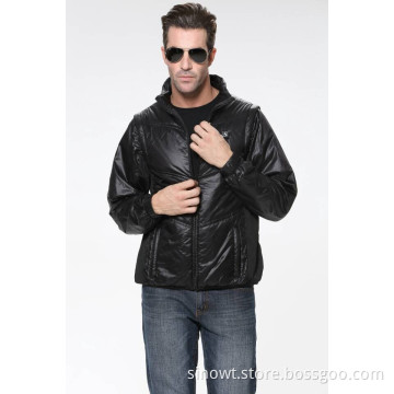 Winter Jackets with Heating Function and Detached Sleeves